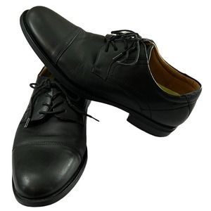 Florsheim Ortholite Comfortech Black Soft Leather Cap Toe Lace Up Oxfords 9.5 D